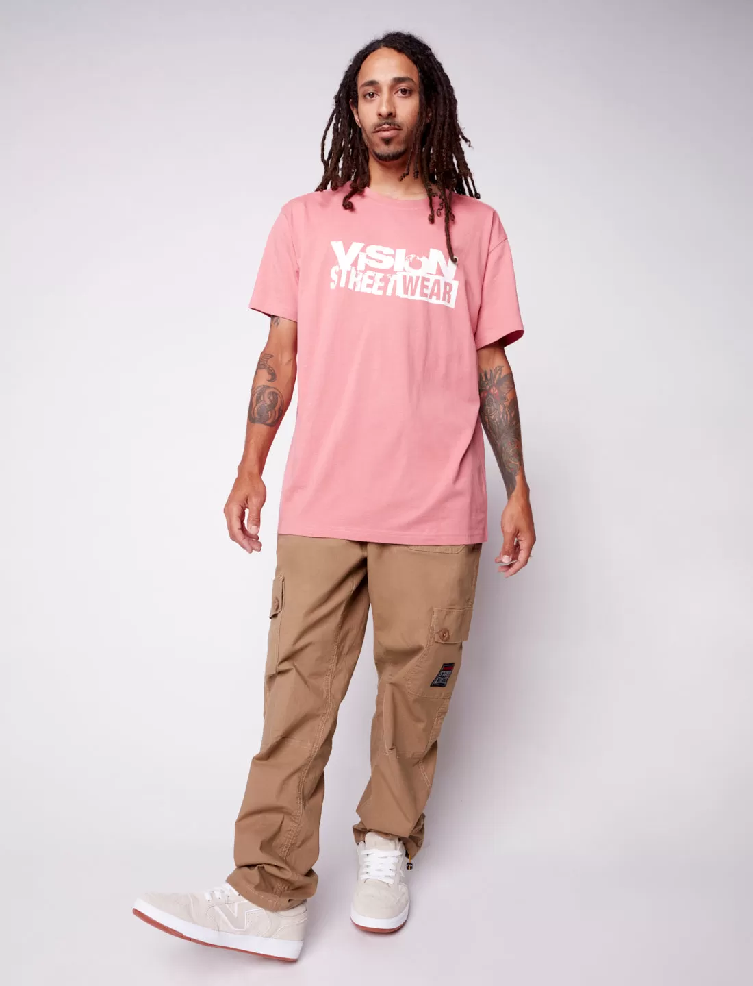 Team Logo T-Shirt - Dusty Rose