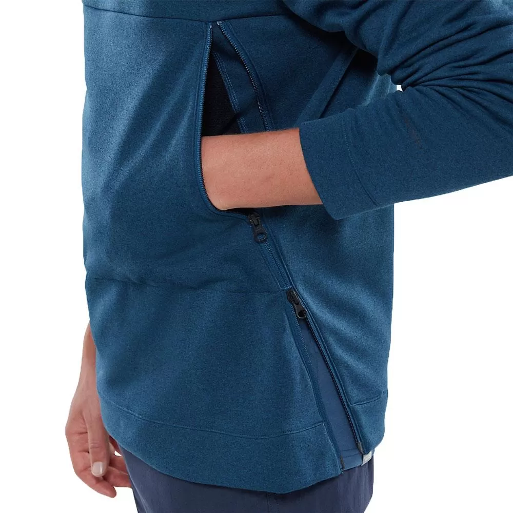 The North Face Mountain Tech Crew Fleece - Blue Wing Teal