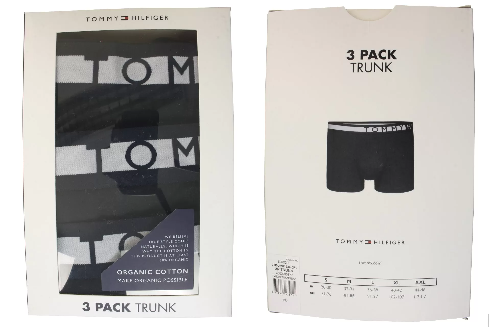 Tommy Hilfiger Mens Boxers/Trunks 'Logo' 3 Pack