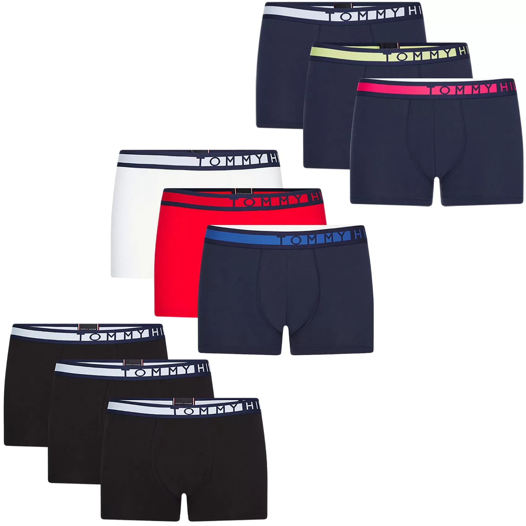 Tommy Hilfiger Mens Boxers/Trunks 'Logo' 3 Pack