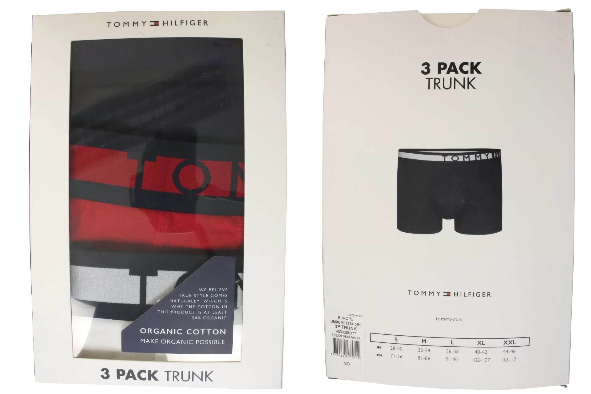 Tommy Hilfiger Mens Boxers/Trunks 'Logo' 3 Pack