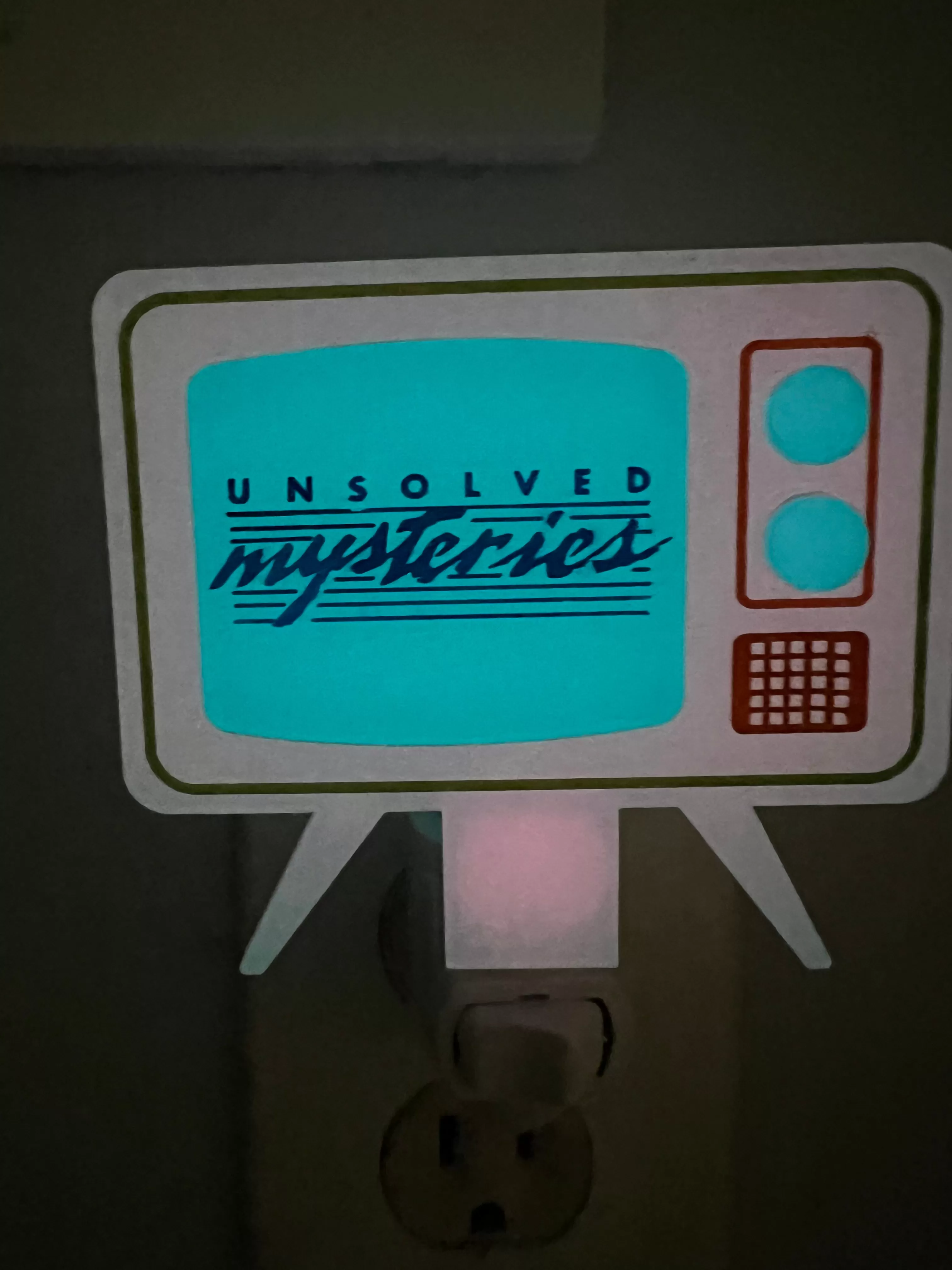 Unsolved Mysteries Acrylic Night Light