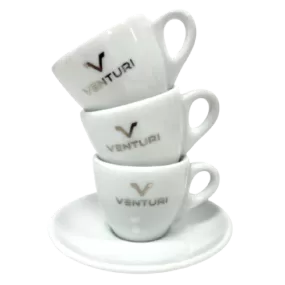 Venturi Espresso Cup and Saucer