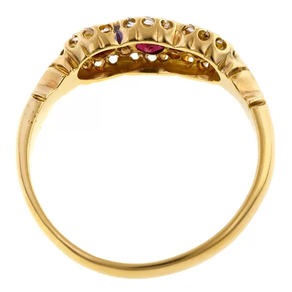 Victorian Ruby & Diamond Ring