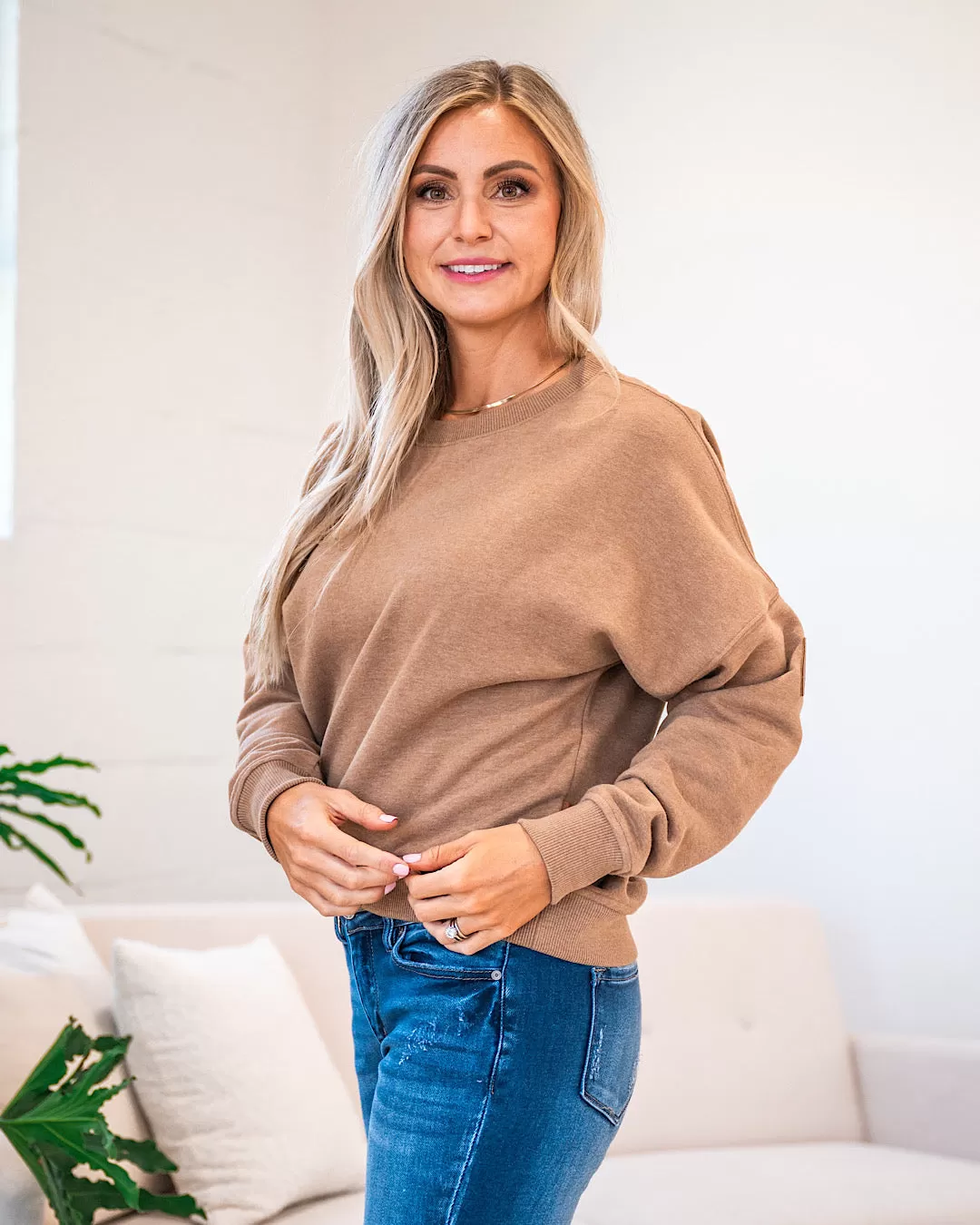 Wanakome Erma Sweatshirt - Caramel