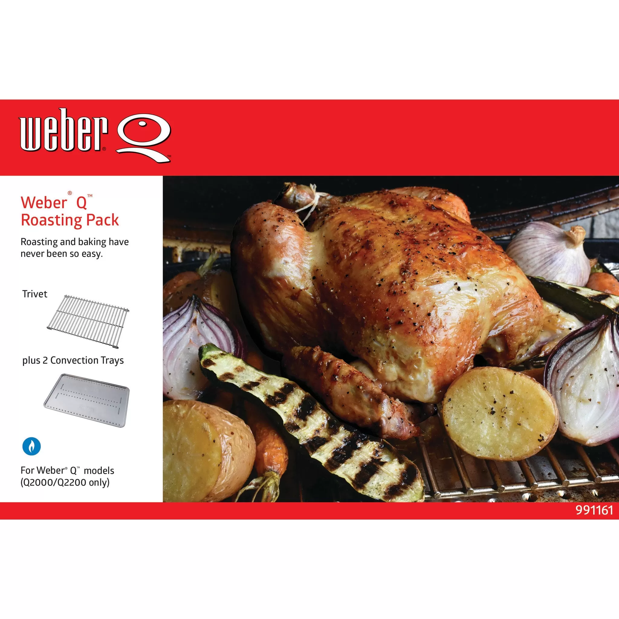 Weber Q Roasting Pack