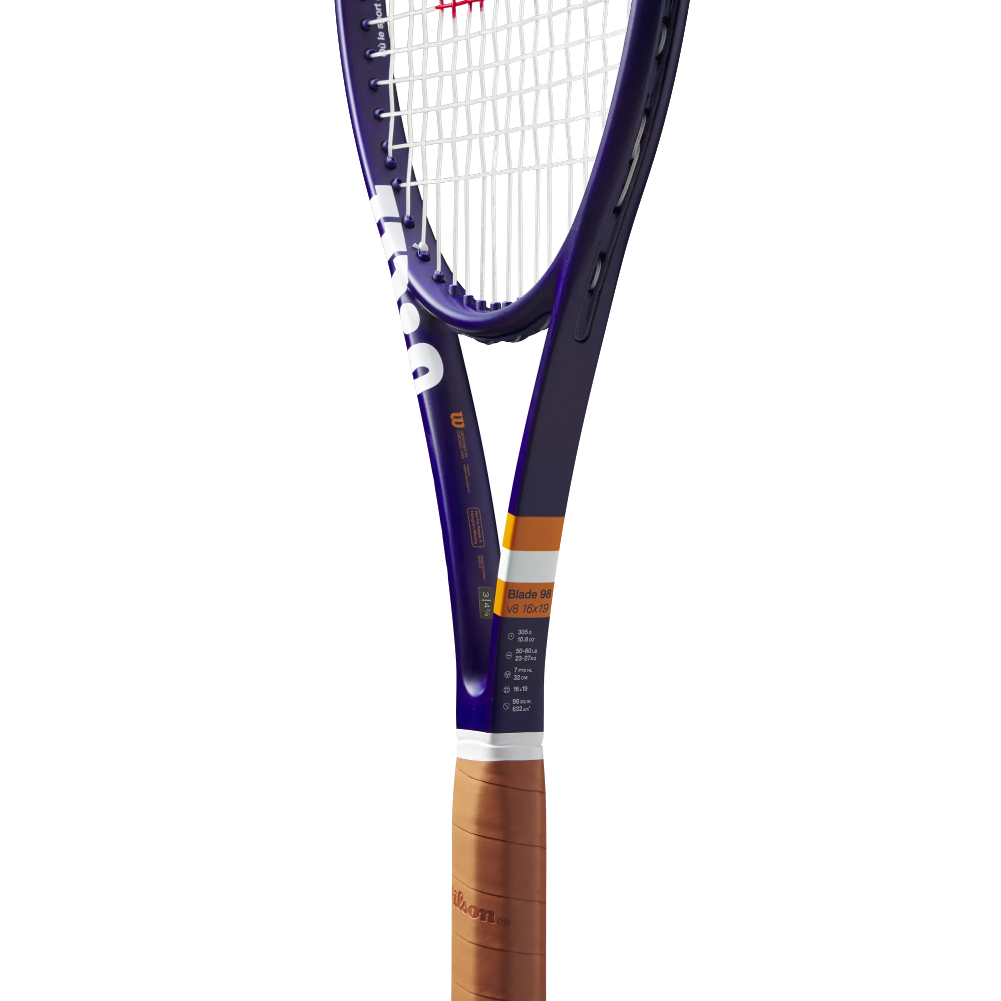 Wilson Blade 98 16x19 v8 Roland Garros