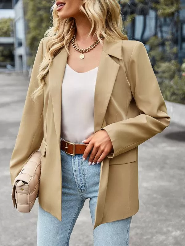 Women Casual Versatile Suit Jacket