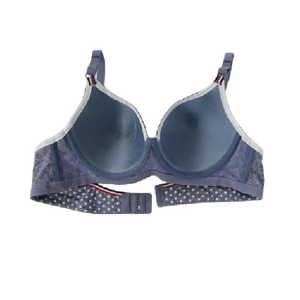 Women Underwired Bra Polka Dots Demi Cup Fashion Bra Soft Comfortable Bra