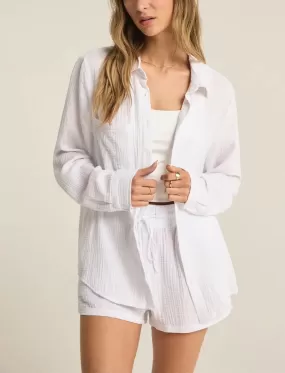 Z Supply Kaili Button Up Gauze Top